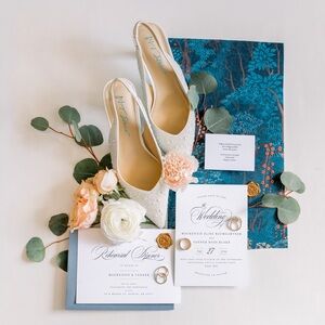 Betsy Johnson Clark Elegant Ivory Slingback Heels